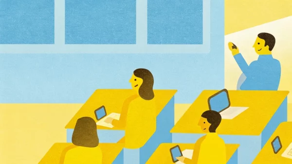 Kundenschulung Illustration